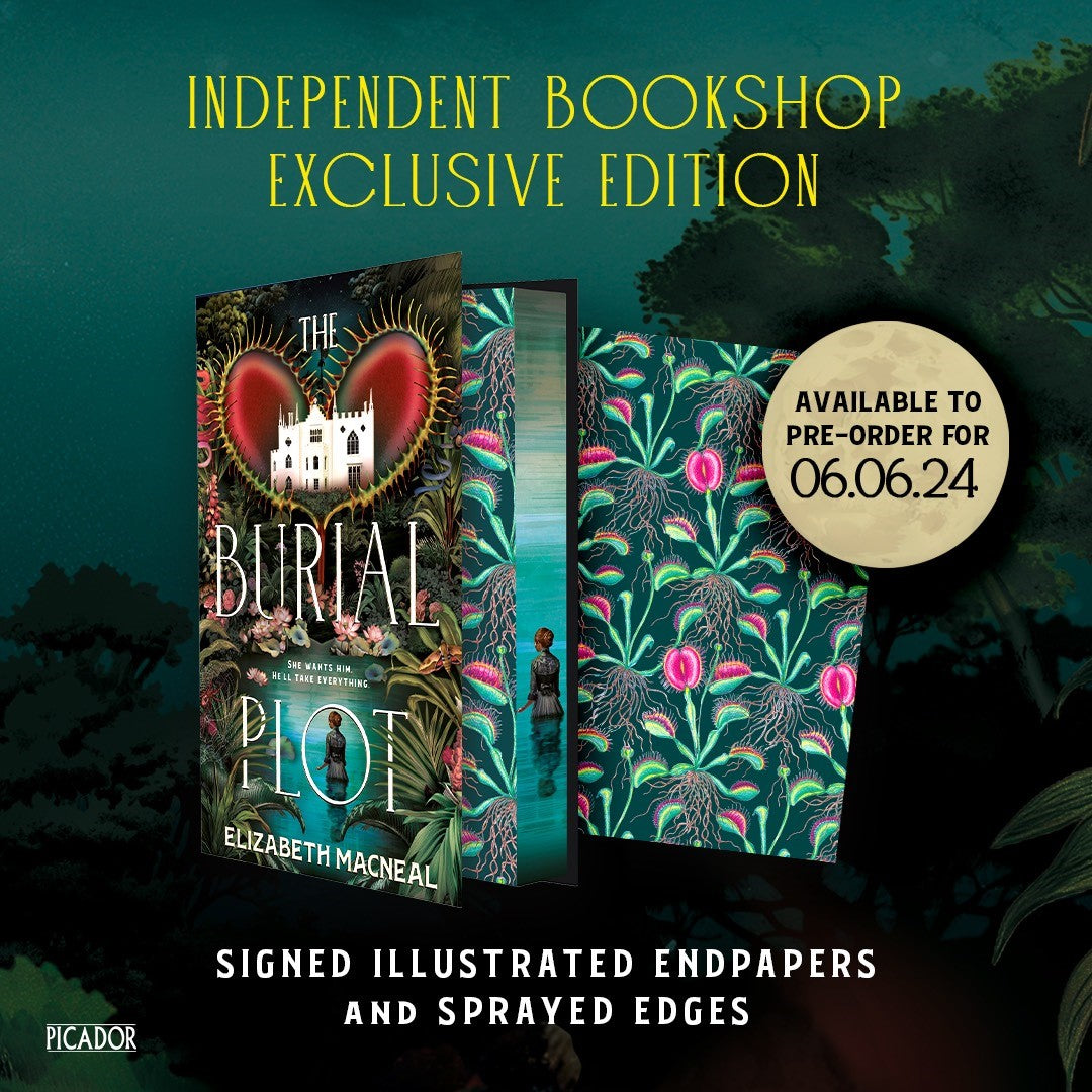 PRE-ORDER The Burial Plot - Elizabeth Macneal | SIGNED INDIES EXCLUSIVE EDITION