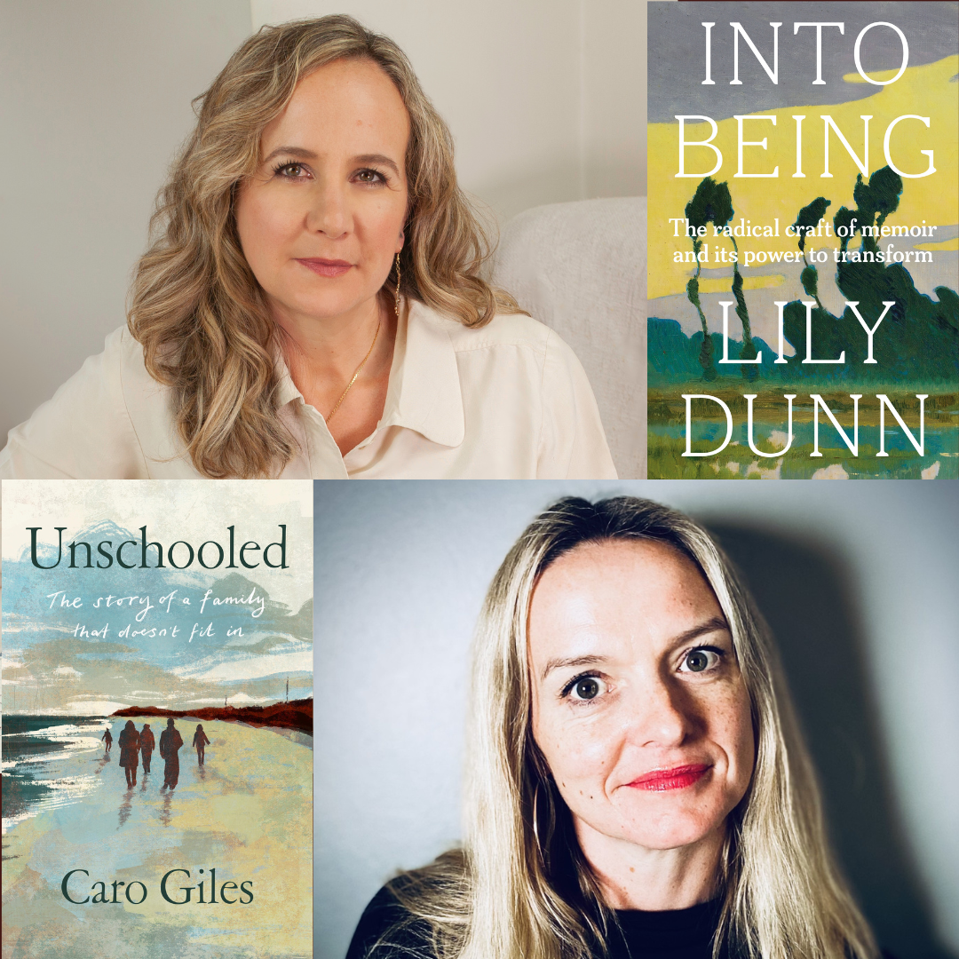Lily Dunn and Caro Giles - Writing Memoir | Wednesday 29 October, 6.30pm