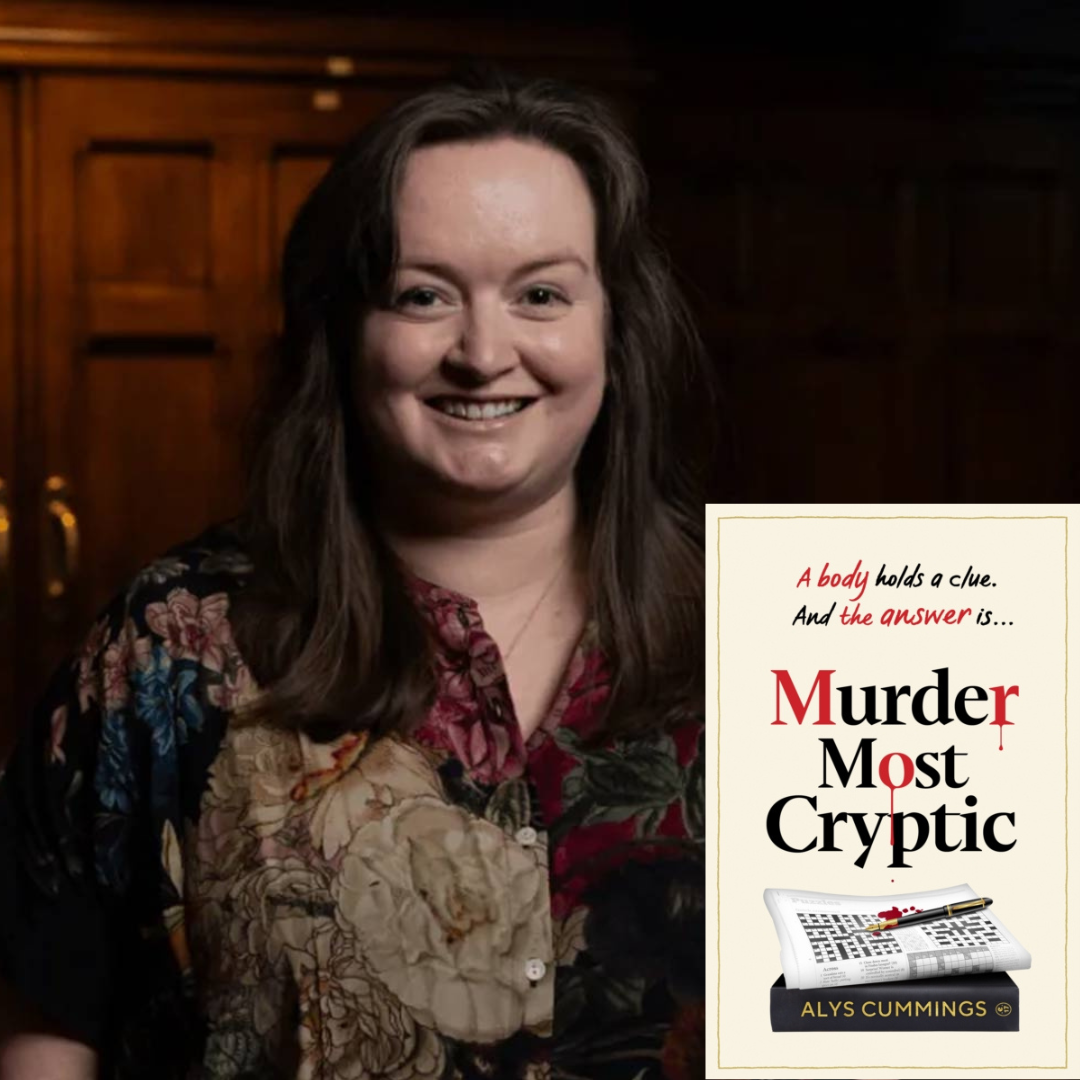 Alys Cummings on Murder Most Cryptic - Monday 23 November, 7.30pm