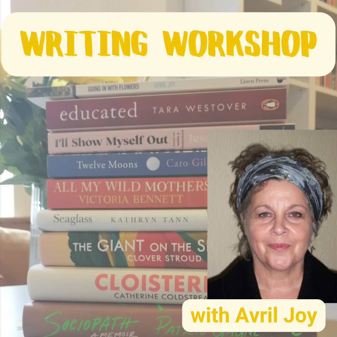 WORKSHOP: Writing Creative Non-Fiction with Avril Joy | Wednesday 17 J ...