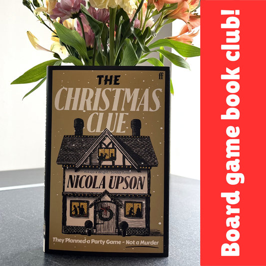 BOARD GAME BOOK CLUB on The Christmas Clue - Friday 12 December, from 7.15pm
