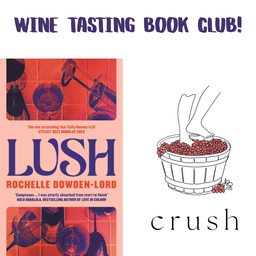 Wine tasting book club - Lush @ crush | Sunday 14 September, 6pm