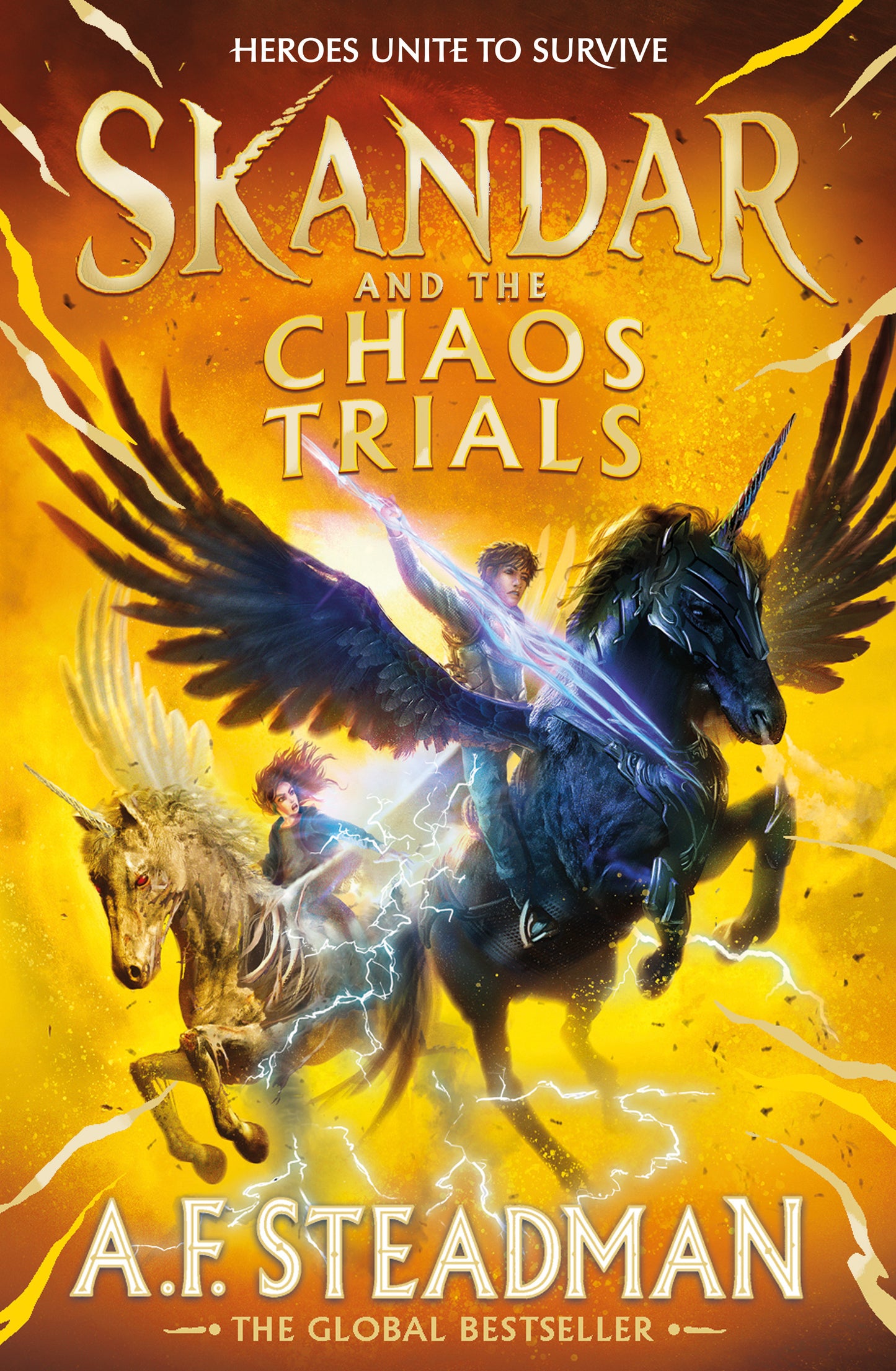 PRE-ORDER Skandar and the Chaos Trials INDIE EXCLUSIVE - A. F. Steadman